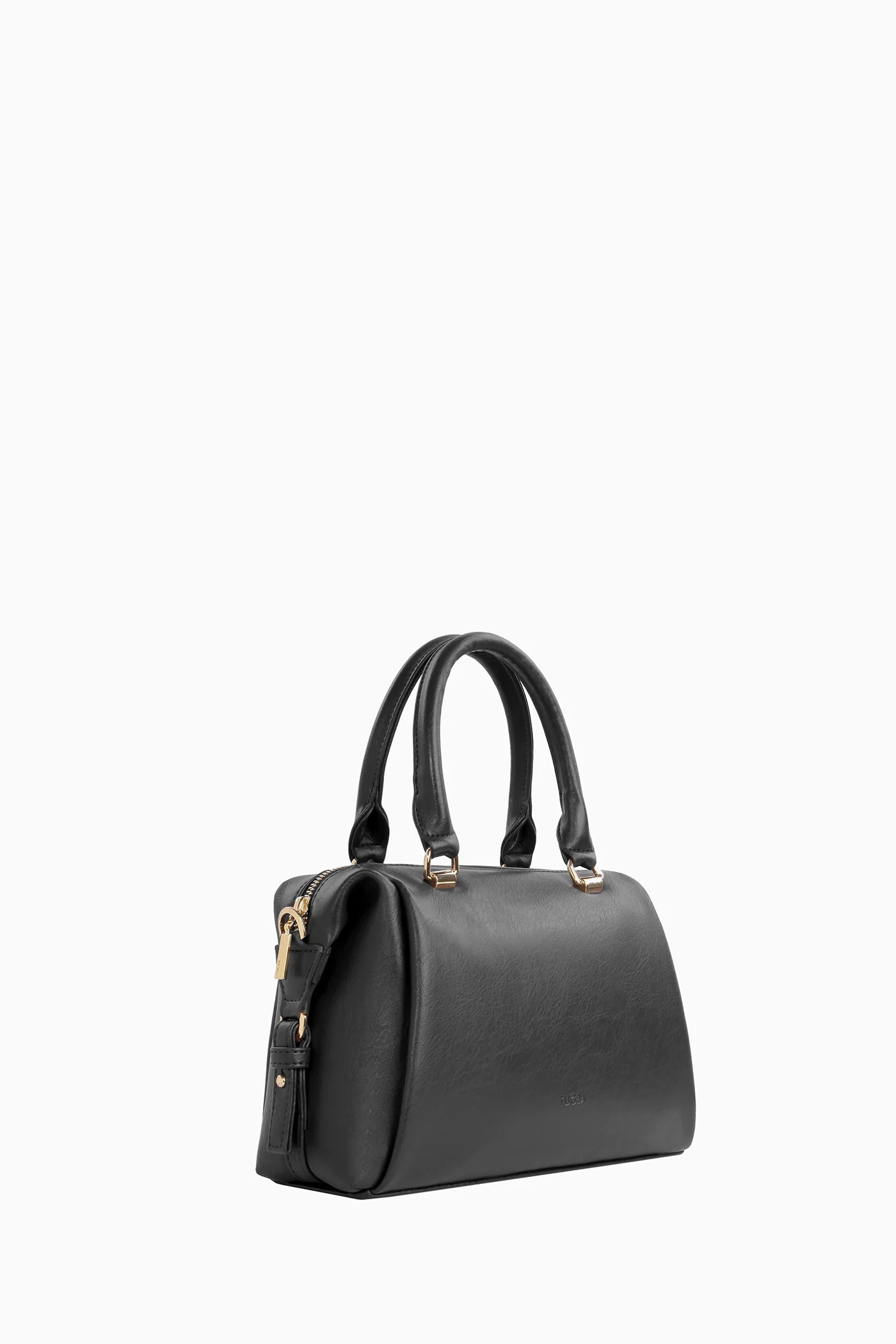 Sac à fermeture éclair à l'arrière - Noir - Image 3
